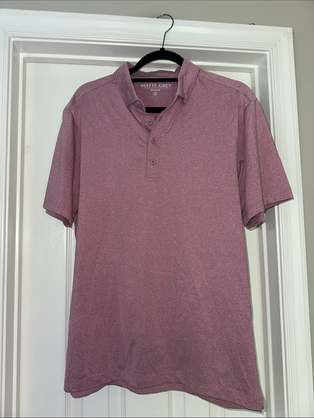 Matte Grey polo shirt